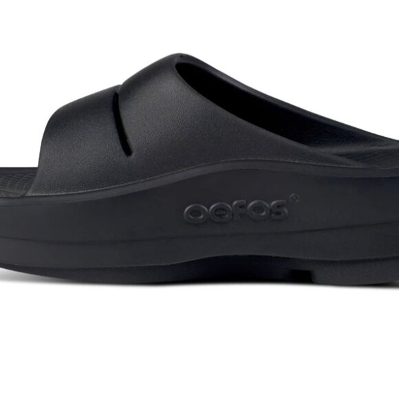 OOFOS OOMEGA OOAHH Sandal - Black, 7 - Picture 2 of 4